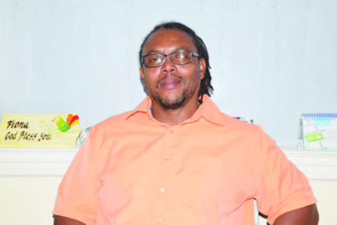 National Coordinator of the project in Guyana,  Roger Rogers 