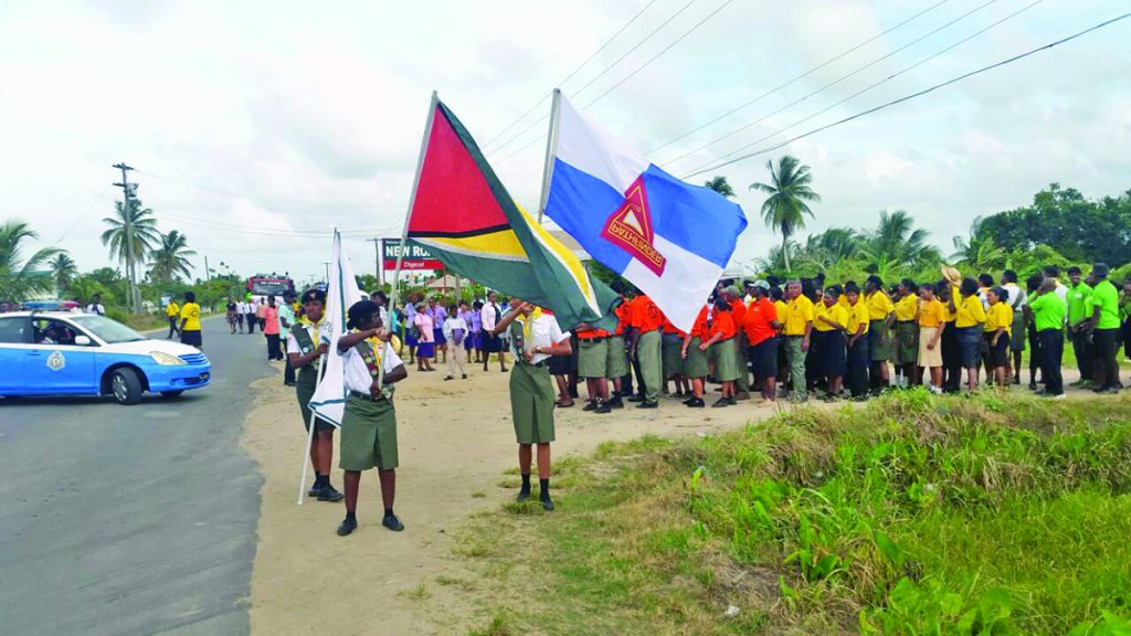 Members of the Seventh-day Adventist congregations on the Essequibo Coast in Region Two on Saturday participated in a grand Gospel Motorcade in celebration of the church’s 130th Anniversary in Guyana