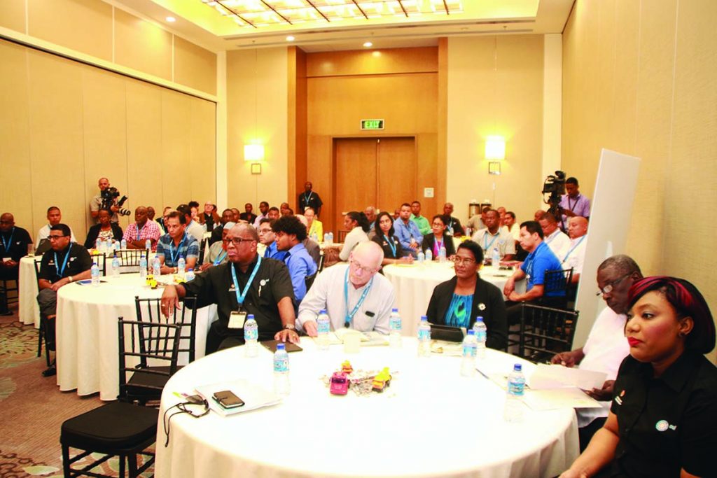 Participants at the Shell Lubricants’ Business Forum held at the Marriott Hotel on Thursday