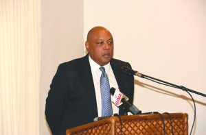 Guyana’s Natural Resources Minister Raphael Trotman  