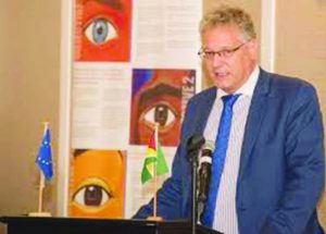 EU Ambassador to Guyana, Jernej Videtič
