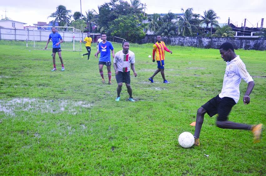 The weather was not perfect, but Western Tigers still managed to get in some important practice 