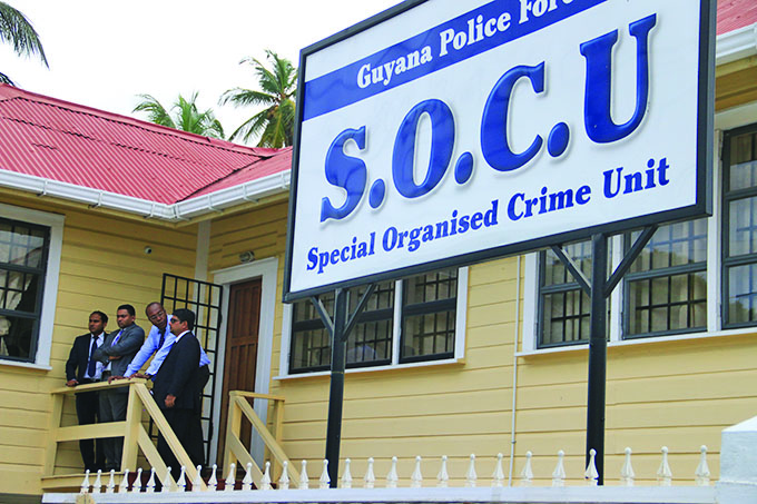 The Special Organised Crime Unit headquarters  