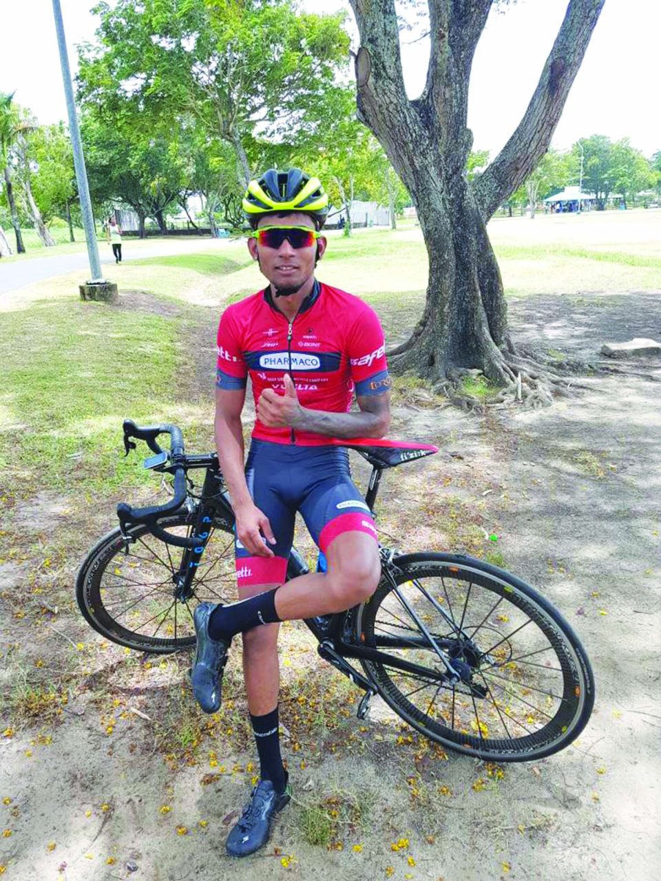 Jeffrey departs for USA Speed Week Guyana Times