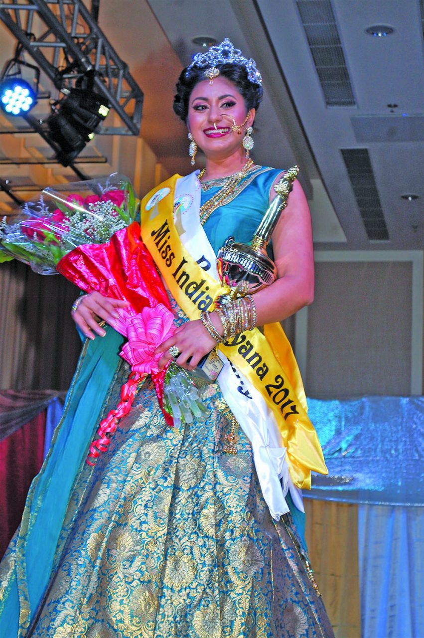 business letters with sign crowned India Guyana Guyana Miss Sangeeta Bahadur 2017  Times