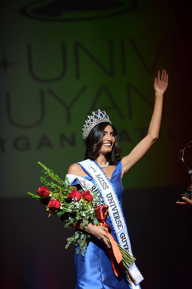 Rafeiya Husain crowned Miss Universe Guyana Guyana Times