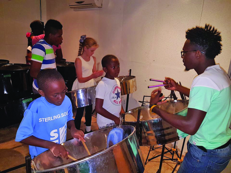 Guyana’s Steel Orchestra sharing expertise in Barbados Guyana Times
