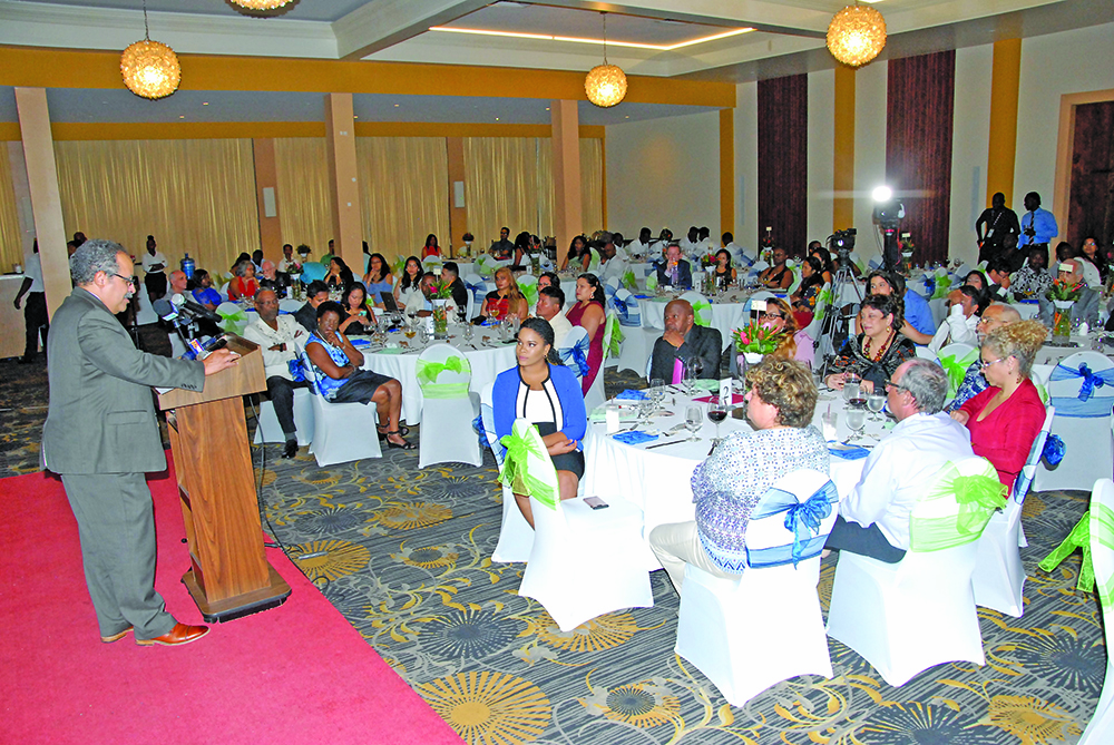 A section of the audience at the 10th annual Tourism Awards at Pegasus on Monday evening 