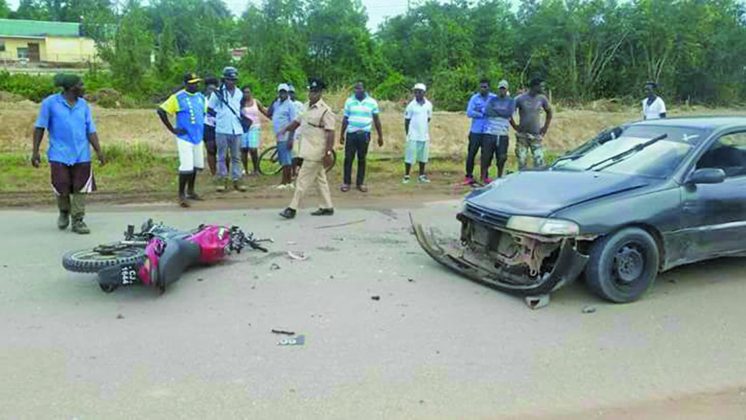 Another motorcyclist dies in accident - Guyana Times