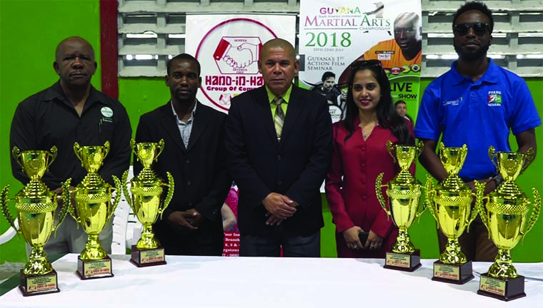 Star-studded martial arts competition launched - Guyana Times