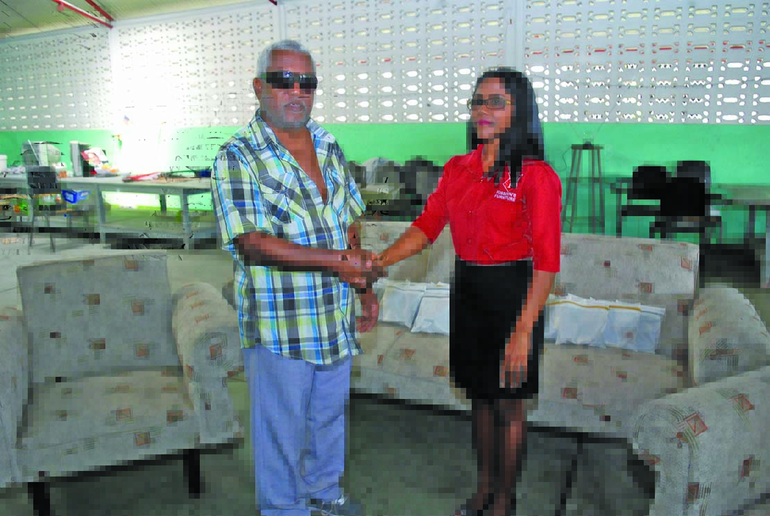 Kissoon’s donates to the blind institute - Guyana Times