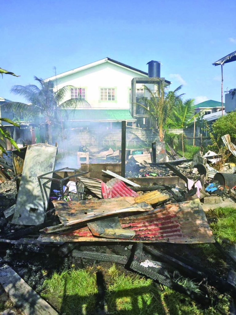 Disabled woman burns to death in Mon Repos fire - Guyana Times