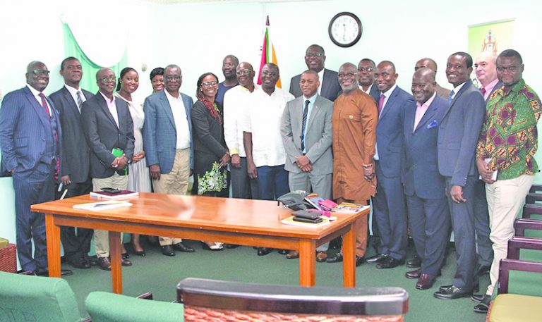 Ghana delegation meets Energy Director, Minister of State - Guyana Times