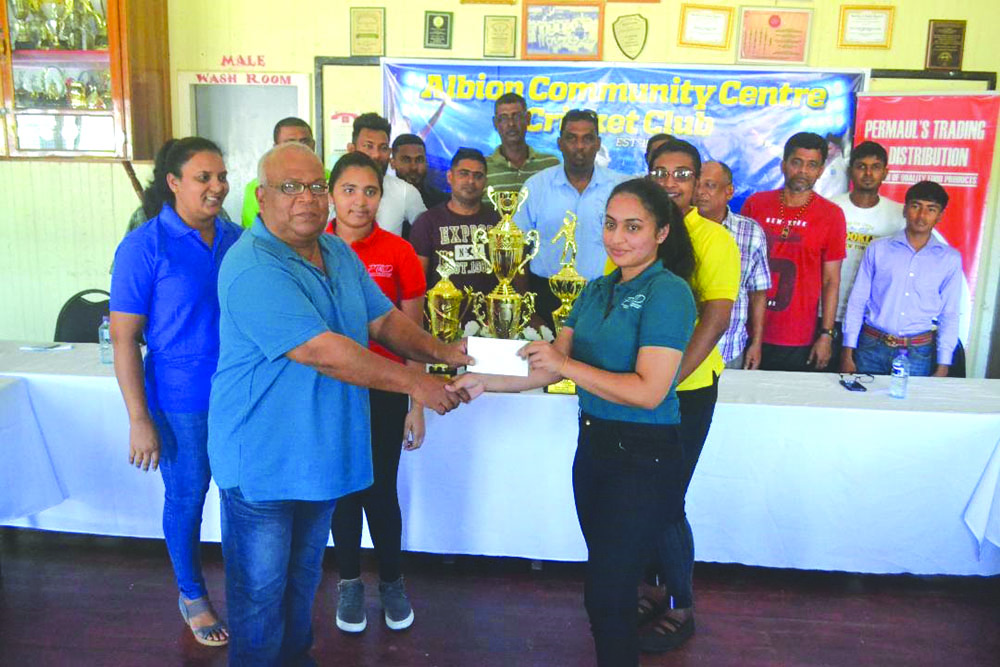 Albion Cccc Officially Launches 10 10 Tournament Guyana Times