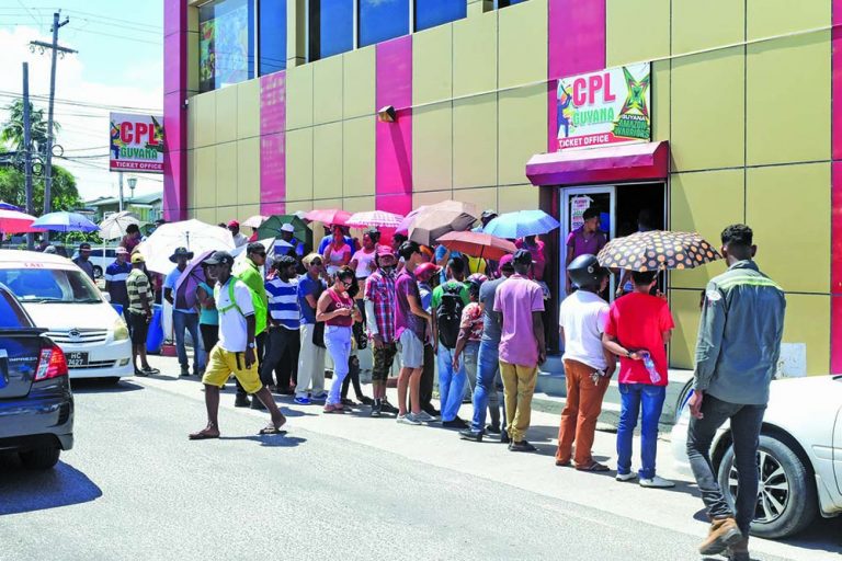 CPL Guyana games tickets on sale tomorrow Guyana Times
