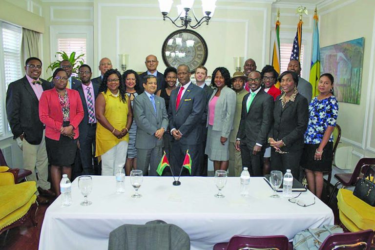 Guyana Embassy in US signs MoU with Diaspora body to enhance