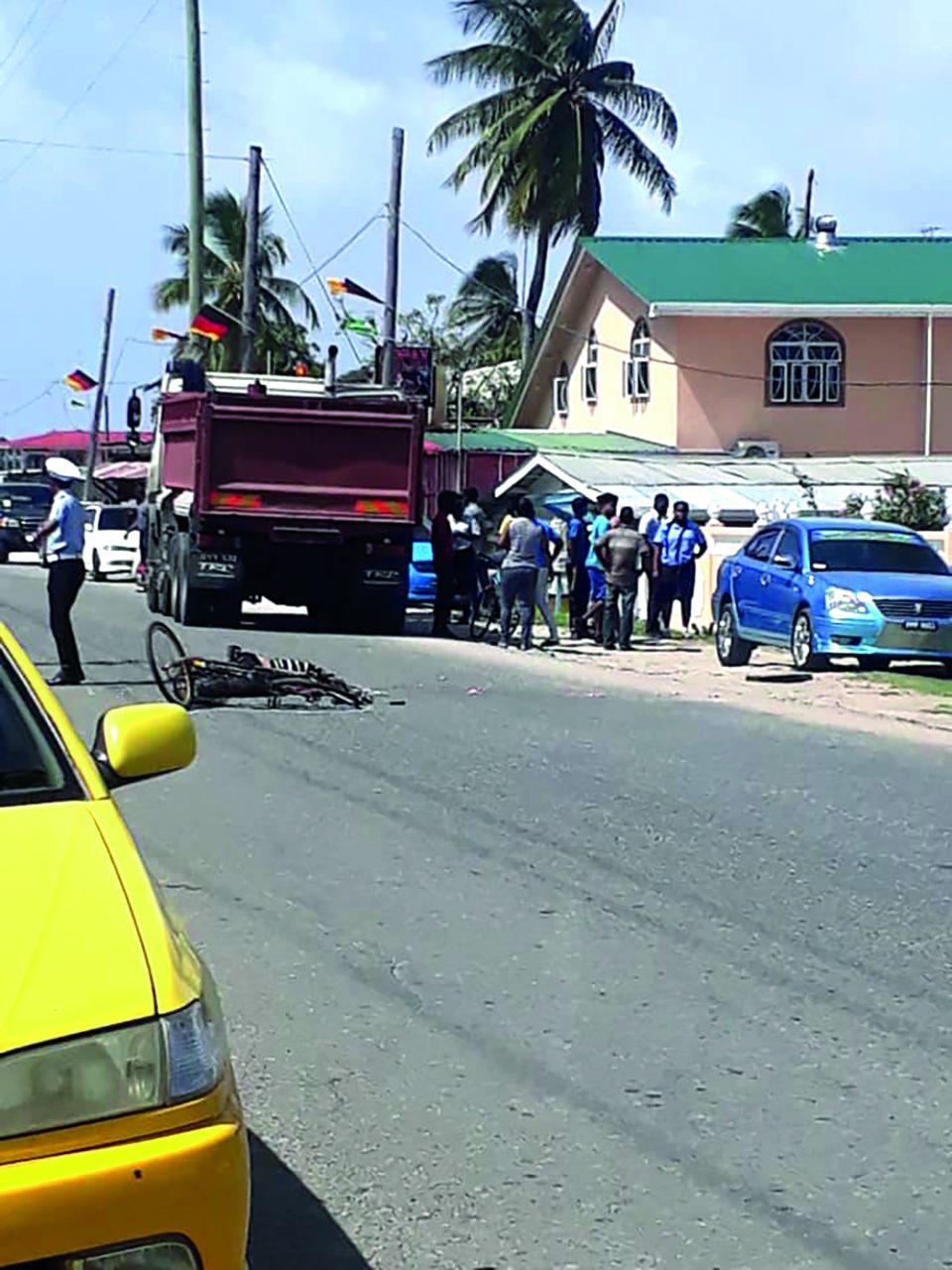 Pensioner crushed to death outside Enmore Police Outpost Guyana Times