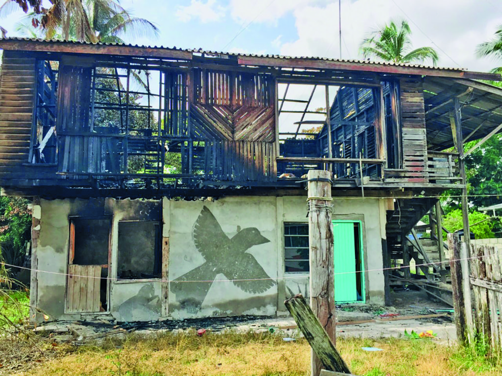 5 Homeless As Linden Apartment Building Goes Up In Flames Guyana Times