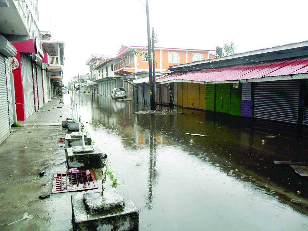 New Amsterdam inundated after heavy downpour Guyana Times