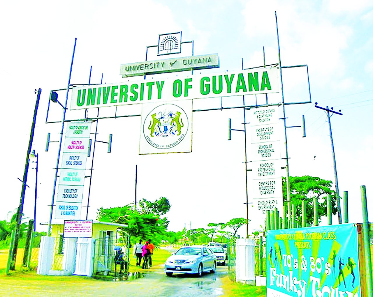 UG restricts access to campuses Guyana Times