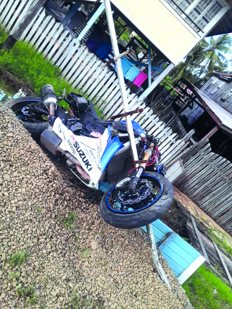 Pedal cyclist dies after collision with CBR Guyana Times