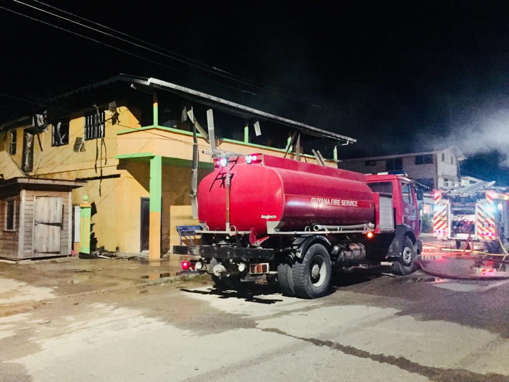 Arsonists set GECOM’s Wismar office on fire - Guyana Times