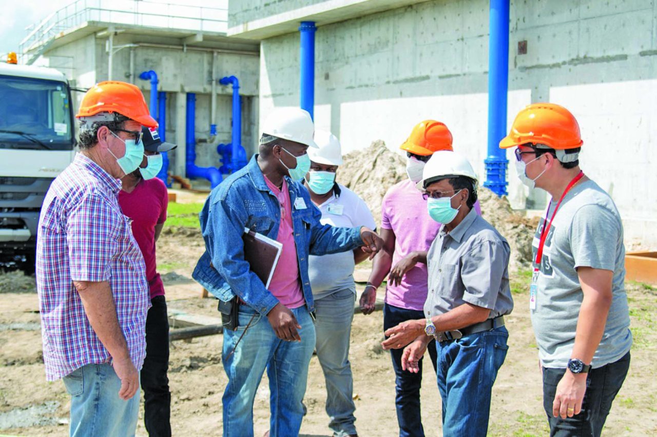 Capacity of Diamond water treatment plant to be boosted - Guyana Times