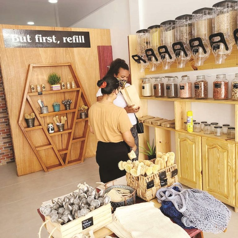 Guyana’s first zerowaste store aims to reduce plastic use Guyana Times