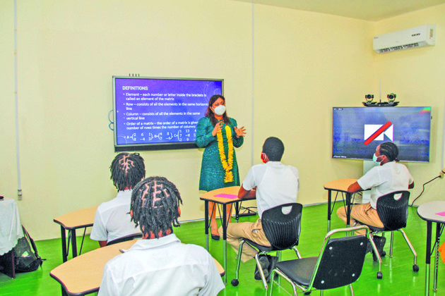 Smart classrooms now at Brickdam, East Ruimveldt Secondary Schools ...