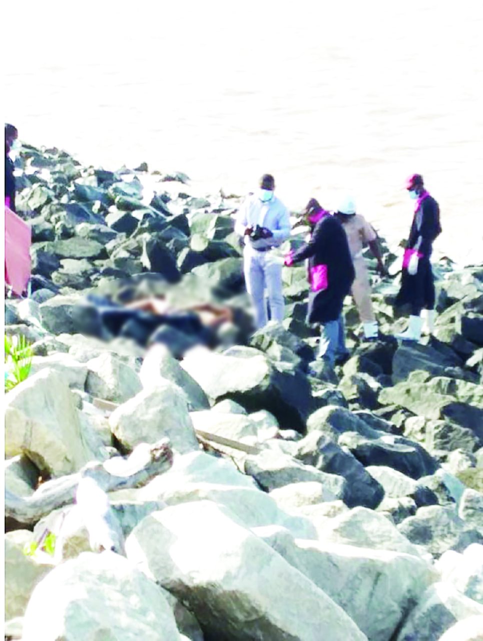 body of fisherman found at Leonora seawall Guyana Times