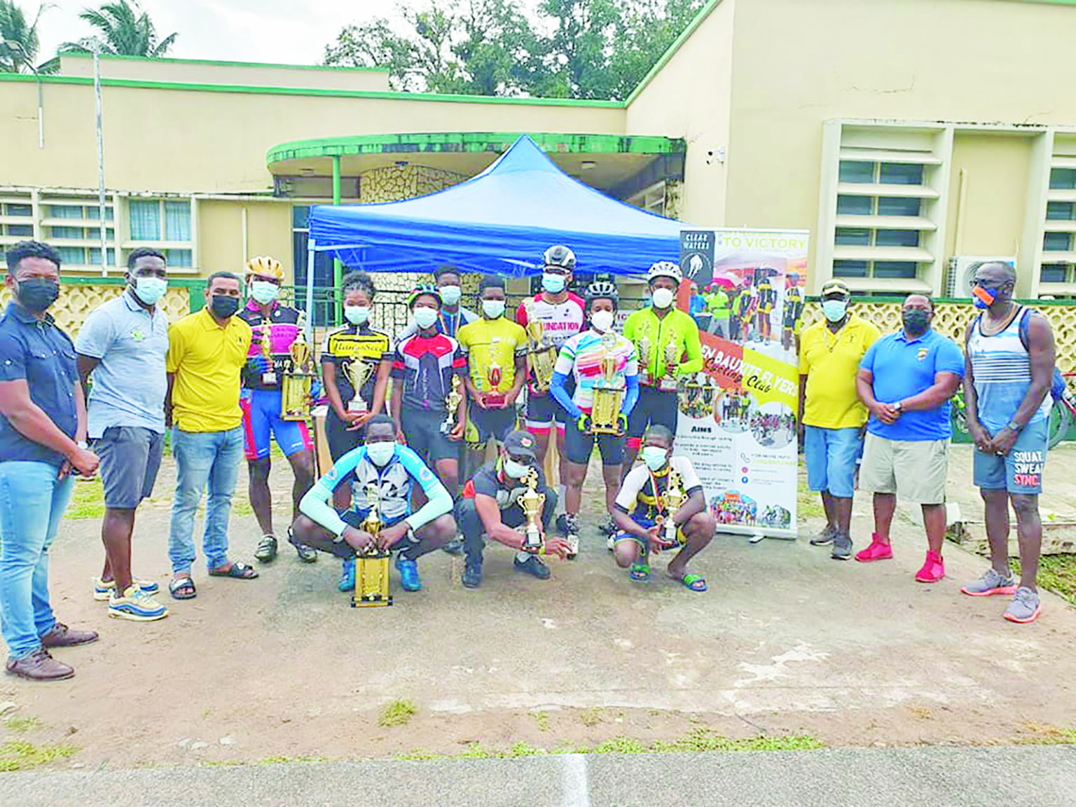 Linden Bauxite Flyers dominate Linden Town Week Cycling Classic 2021
