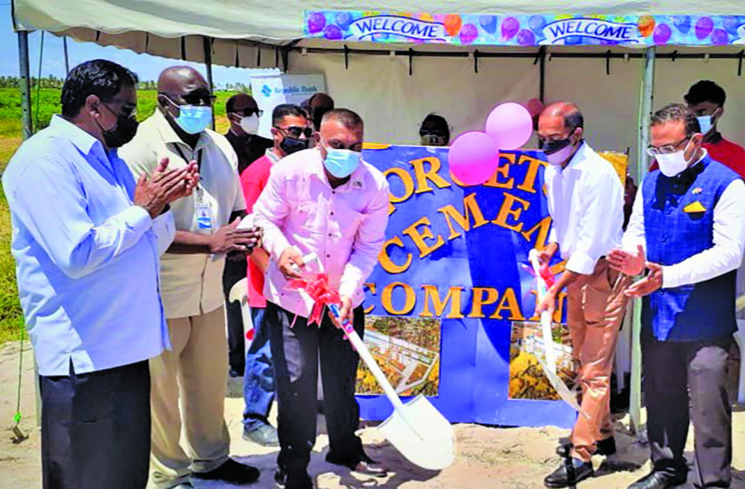 US100M cement factory to create employment in Essequibo Guyana Times