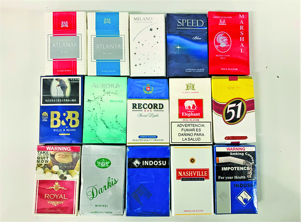 GNBS seizes 542 packs of improperly labelled cigarettes Guyana Times
