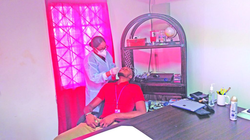 New Vision Labs conducts free COVID19 testing for Guyana’s FIBA