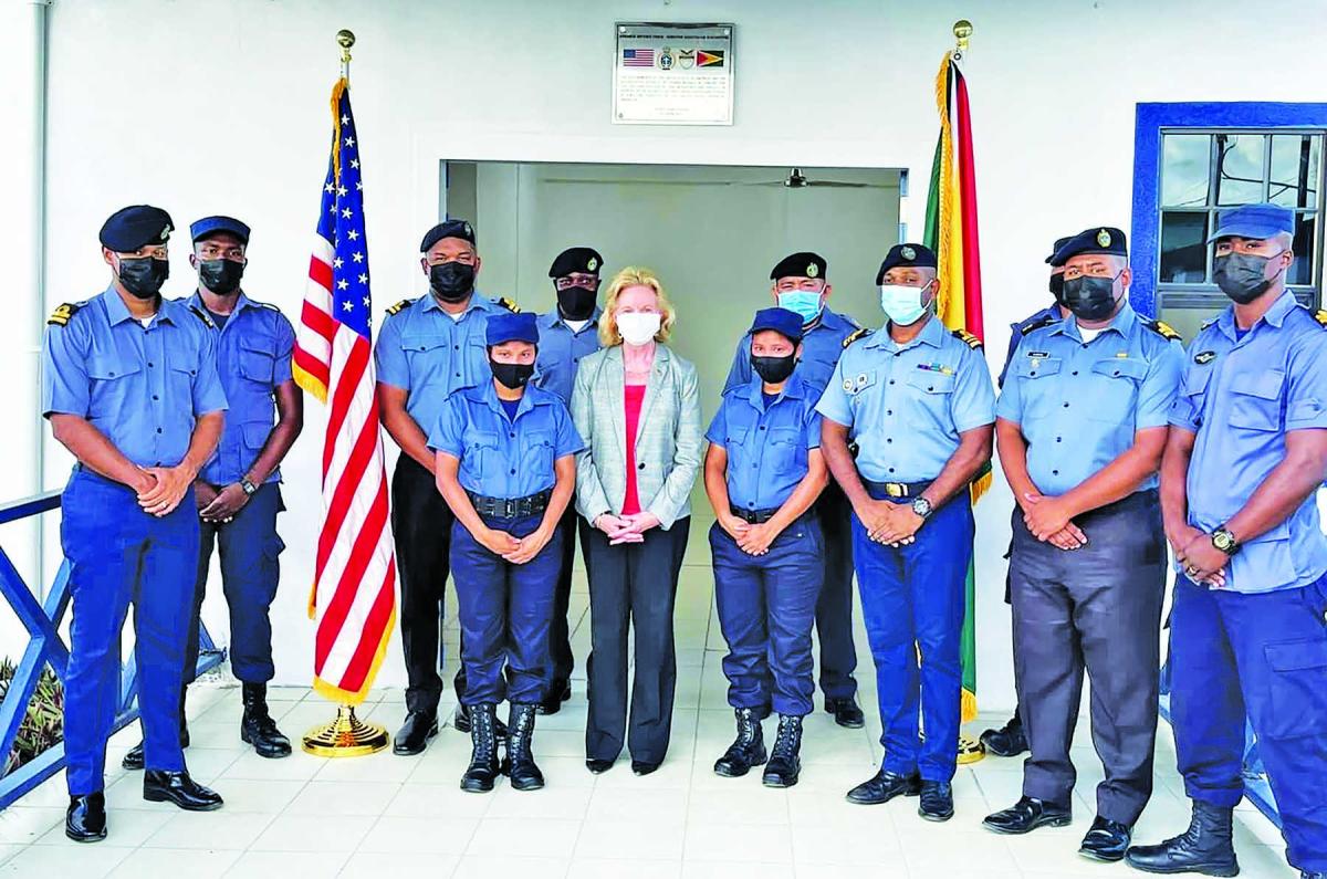 US invests $116M into upgrading GDF’s Coast Guard facilities - Guyana Times