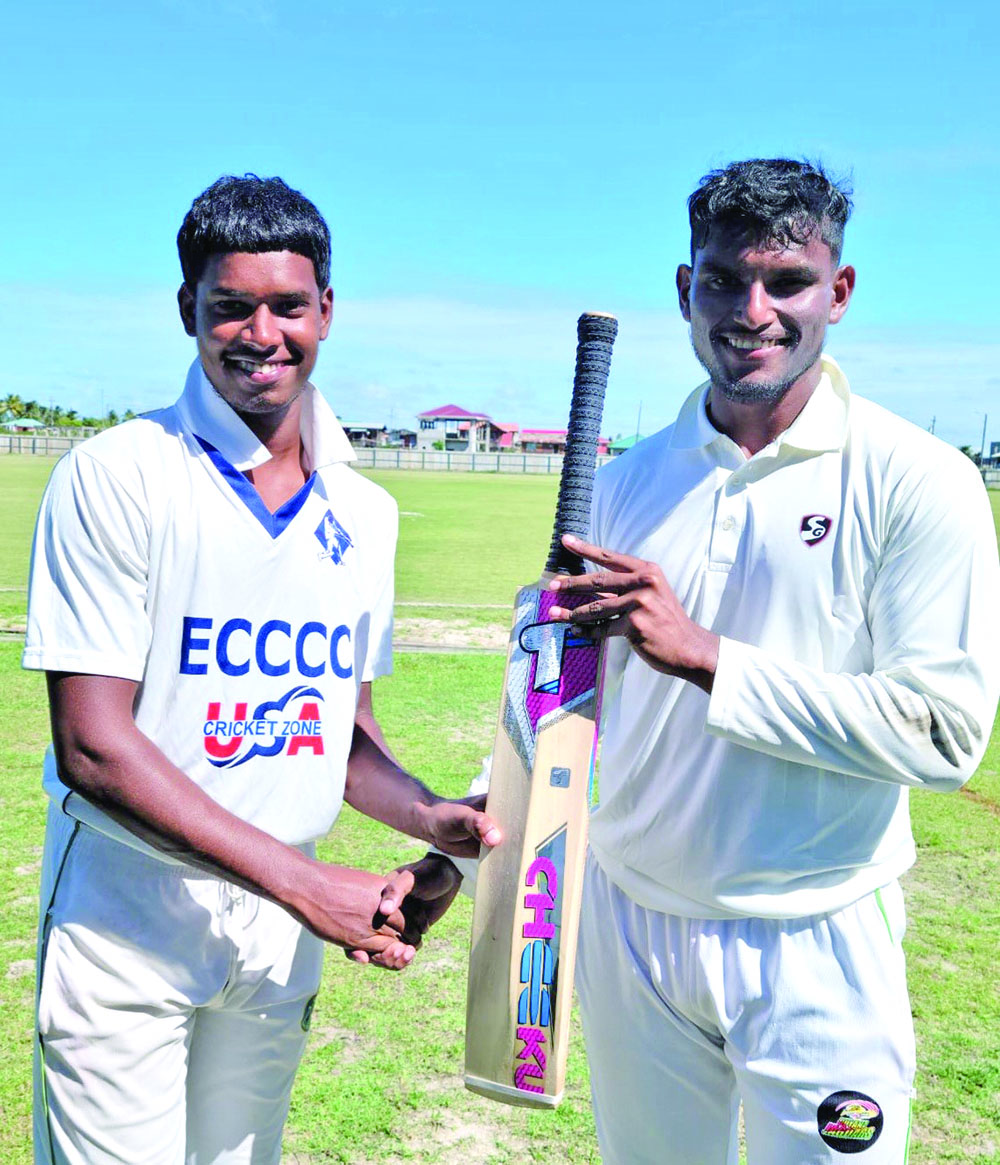 Chetram Balgobin benefits from project “CRICKET GEAR FOR YOUNG AND ...