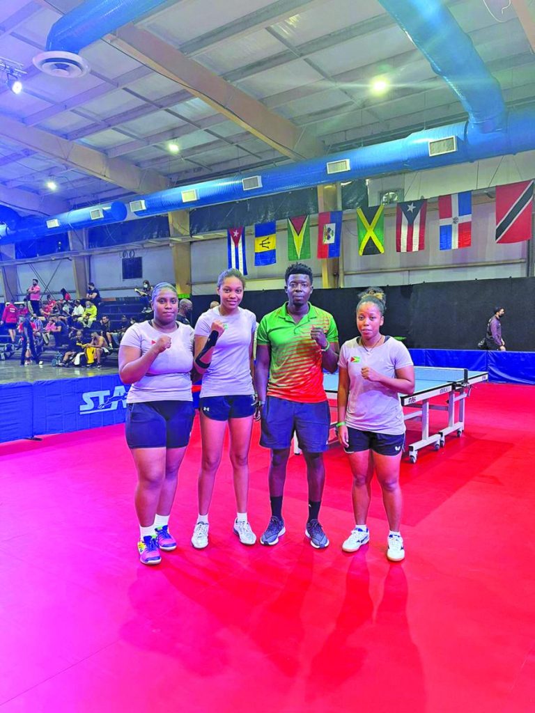 62nd Caribbean Seniors Table Tennis Championships Team Guyana secures