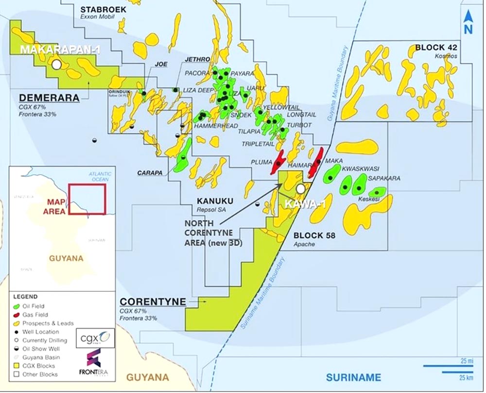 CGX to drill Wei-1 well in Corentyne block in July - Guyana Times