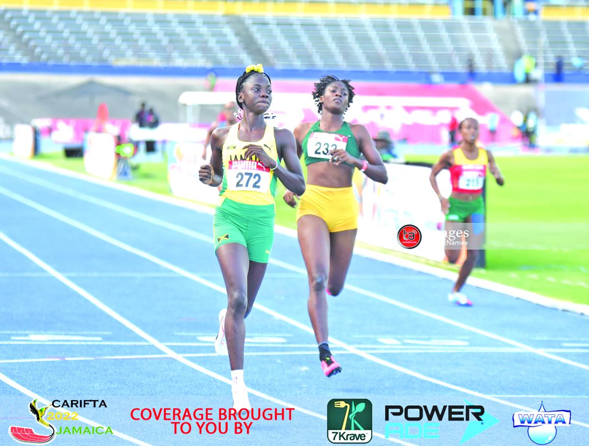 Guyanese Athletes At Carifta Games 2022 Gibbons Cops Second Carifta Gold Harvey Adds Silver To