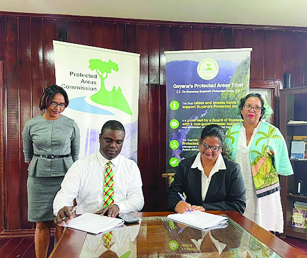 Partnership signed for legislative mandate to co-finance protected