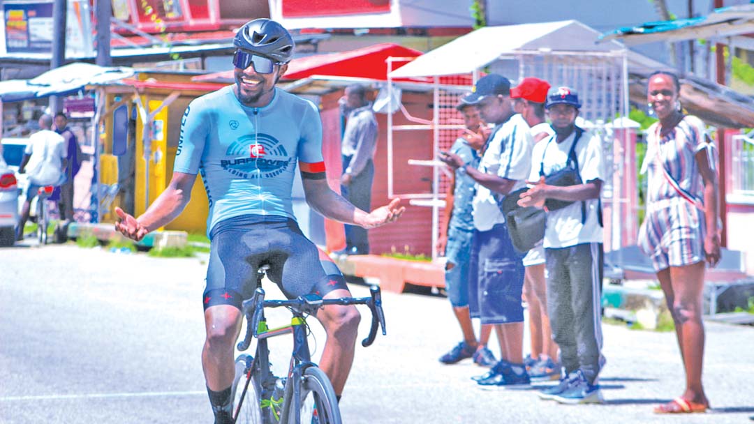 Briton John conquers Corentyne roadways in dominant win - Guyana Times