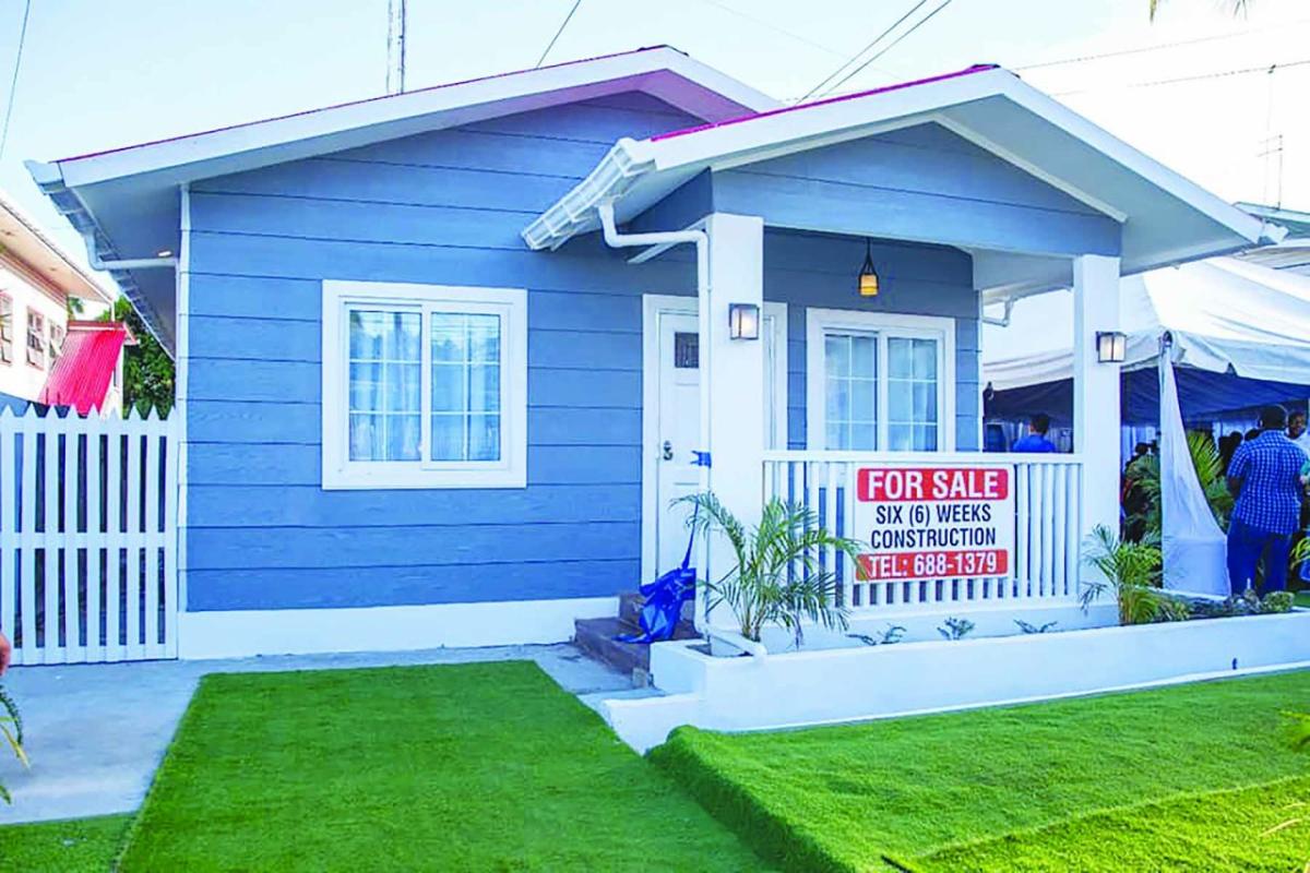 Steel framed 8.5M prefab homes launched Guyana Times