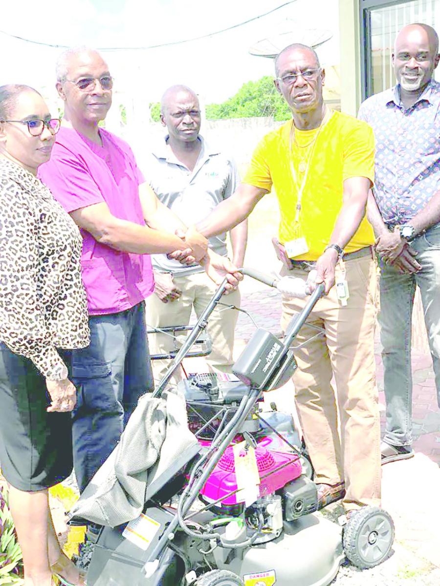 Haynes’ lawn mower donation to greatly help MSC’s resuscitation