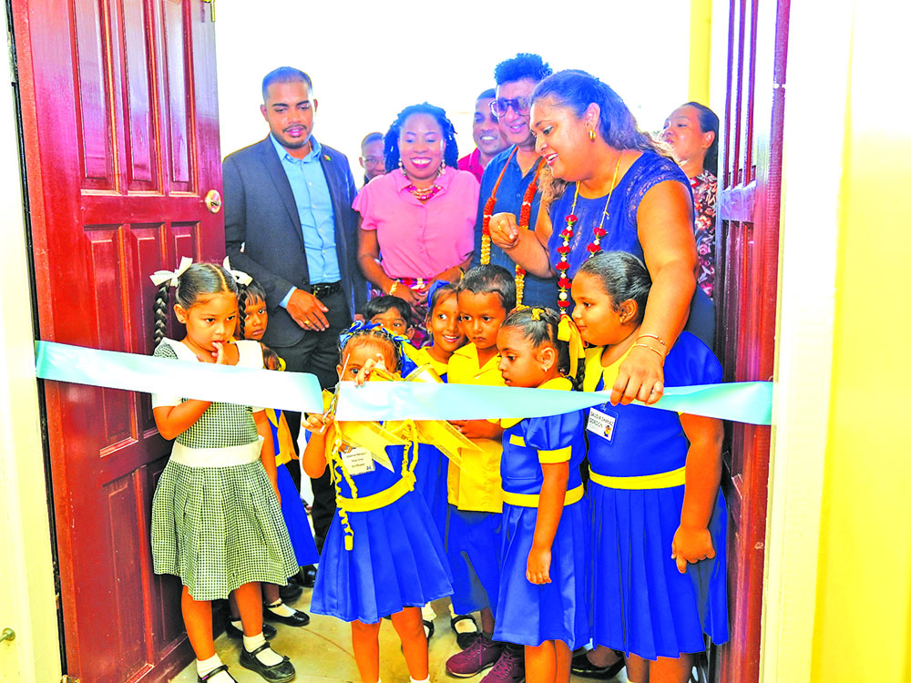 New $89M Martyrs’ Ville Nursery School commissioned - Guyana Times