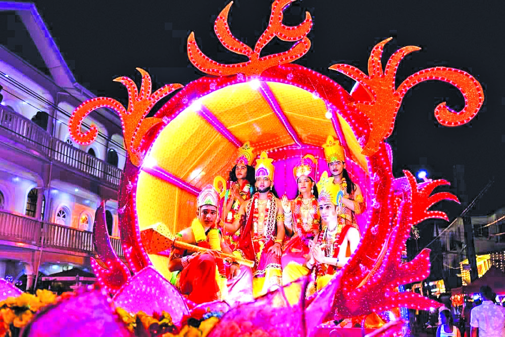 Digicel Guyana on board GHDS’s Deepavali Motorcade - Guyana Times