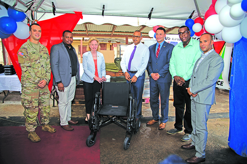 US donates over 7M in medical equipment, supplies to Linden Hospital Guyana Times