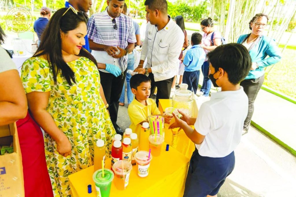 First Son raises over 1.8M in lemonade sale for animal shelter