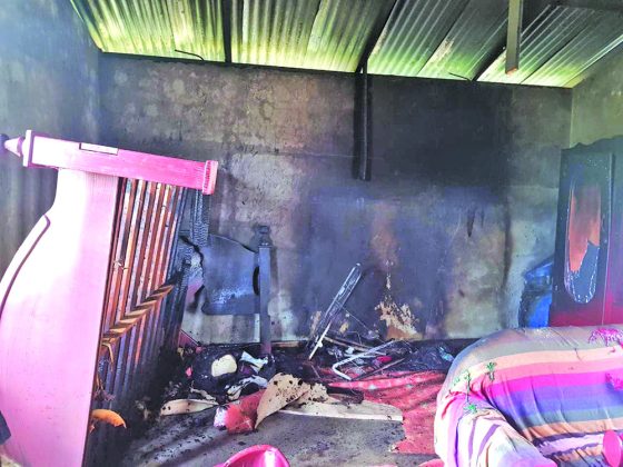 Arson suspected as Bartica home damaged by fire - Guyana Times