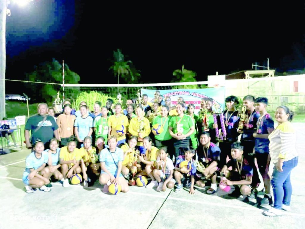 “One Guyana” male & female volleyball tournaments rated a great success