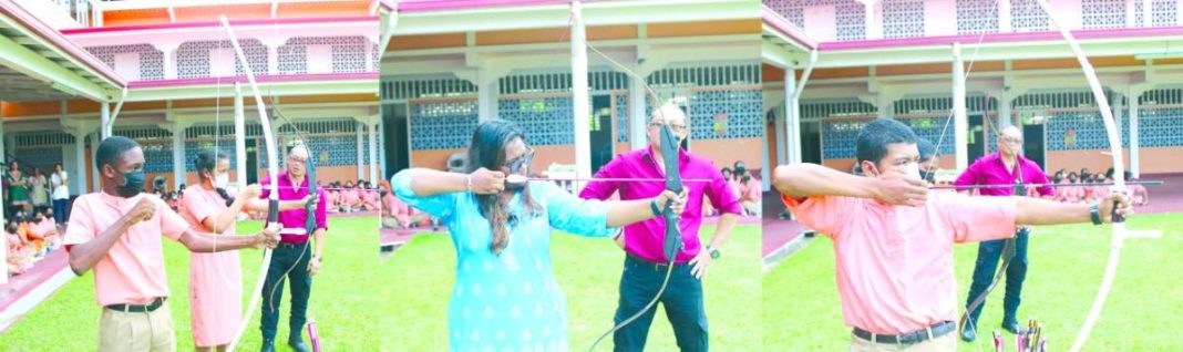 Archery introduced to SVN school - Guyana Times